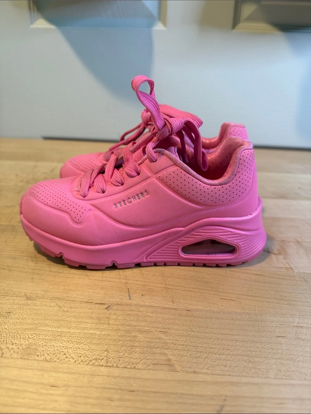 SKETCHERS Girls Street Uno Ice sneakers size 11
